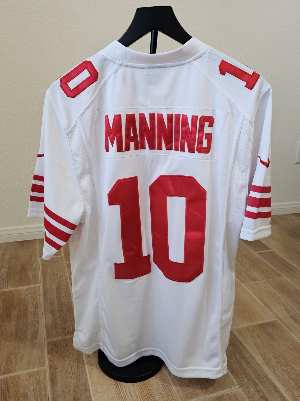 NFL New York Giants #10 Eli Manning Nike On Field Jersey, Small